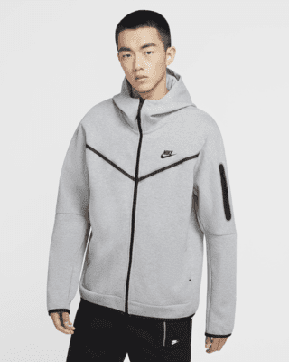 [맨즈]나이키 테크 플리스 라이트웨이트 풀집 후디 자켓 블랙,Nike Tech Fleece Lightweight Full-Zip Hooded Jacket, DX0822-010