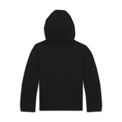 Sudadera con capucha de cierre completo para niños talla pequeña Nike Sportswear Tech Fleece