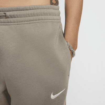 Pants de entrenamiento de tiro medio para mujer Nike Sportswear Phoenix Fleece