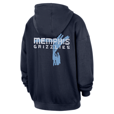 Hoodie pullover NBA Jordan Club Premium Memphis Grizzlies Courtside para homem