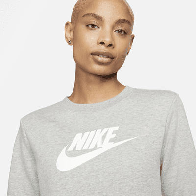 Sudadera con cuello redondo con logotipo para mujer Nike Sportswear Club Fleece