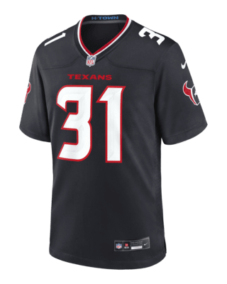 Мужские джерси Dameon Pierce Houston Texans Nike NFL Game Football Jersey для футбола