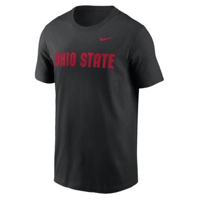 Мужская футболка Ohio State Buckeyes Primetime Evergreen Wordmark