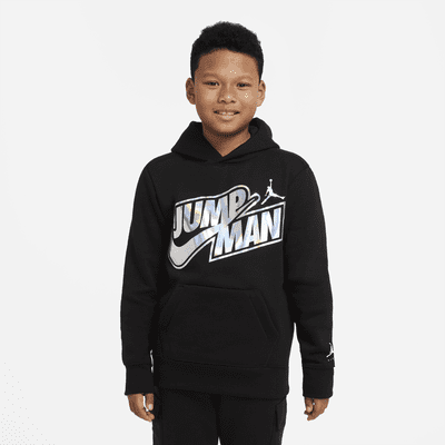 Sudadera con capucha sin cierre para niño talla grande Jordan. Nike.com