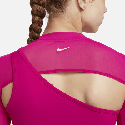 Nike Pro Women's Long-Sleeve Cropped Top