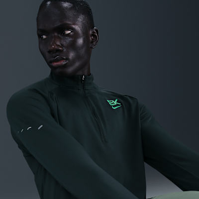 Nike Stride "Eliud Kipchoge" Dri-FIT Laufoberteil mit Viertelreißverschluss (Herren)