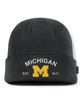 Мужские  Michigan 2025 Military Appreciation Jordan Brand College Cuffed Beanie