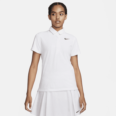 Polo de golf de manga corta Dri-FIT ADV para mujer Nike Tour