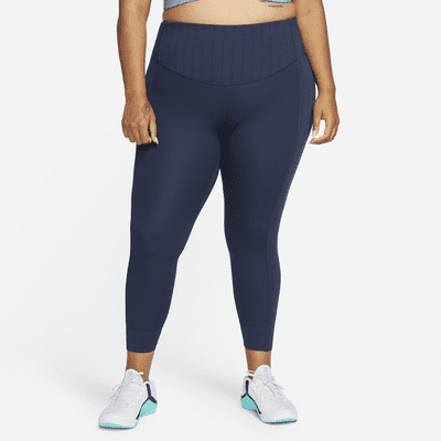 Nike One Luxe Icon Clash Women's Mid-Rise 7/8 Leggings (Plus Size)