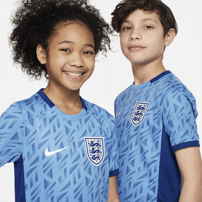 England 2023 Stadium Away Big Kids' Nike Dri-FIT Soccer Jersey