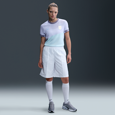 Damska koszulka piłkarska Nike Dri-FIT Norwegia Stadium 2025 (drużyna kobiet) (wersja wyjazdowa) – replika