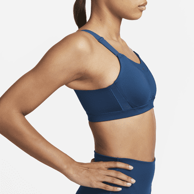 zelf borduurwerk diagonaal Nike Alpha Women's High-Support Padded Adjustable Sports Bra. Nike.com
