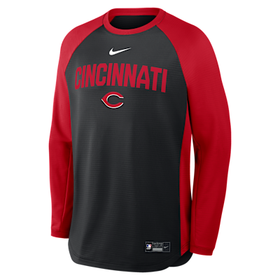 Cincinnati Reds Authentic Collection Men's Nike Dri-FIT Pullover Crew from Nike - $84