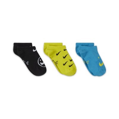 Nike Everyday Older Kids' Lightweight No-Show Socks (3 Pairs). Nike ID