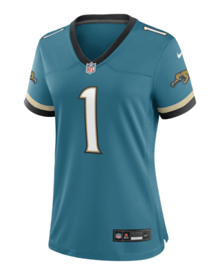 Женские джерси Travis Etienne Jr. Jacksonville Jaguars Nike NFL Game Football Jersey для футбола