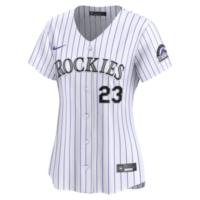 Jersey Nike Dri-FIT ADV de la MLB Limited para mujer Kris Bryant Colorado Rockies