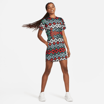 Club América Vestido de tejido de punto de fútbol Nike Dri-FIT para mujer