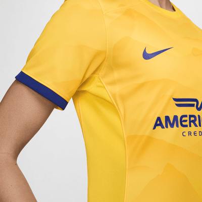 Jersey Nike Dri-FIT de la NWSL replica del Utah Royals local 2024 Stadium para mujer