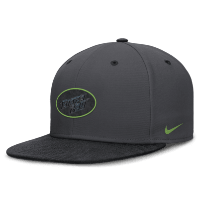 Gorra Nike Dri-FIT de la MLB ajustada para hombre Tampa Bay Rays City Connect True