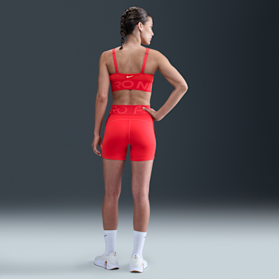 Bra deportivo de media sujeción con almohadillas para mujer Nike Pro Indy Plunge