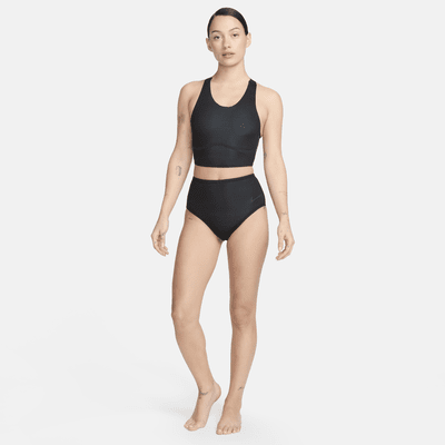 Prenda para la parte inferior de cintura alta y reversible para mujer Nike Swim Fusion