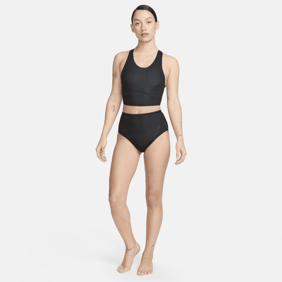 Nike Swim Fusion Women's Reversible High-Waisted Bottoms. Nike.com