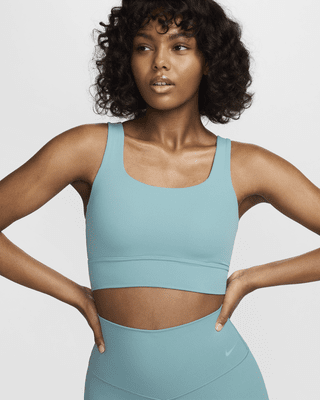 Женские  Nike Zenvy Medium-Support Padded Longline Sports Bra