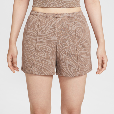 Nike Sportswear Chill Terry Women's Mid-Rise French Terry Printed Shorts