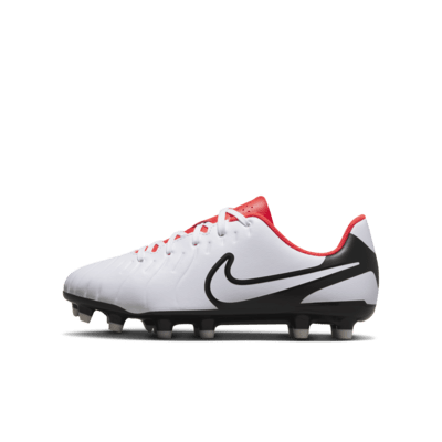 Nike Jr. Tiempo Legend 10 Club Little/Big Kids' Multi-Ground Low-Top Soccer Cleats