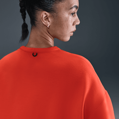 Playera Dri-FIT oversized de cuello redondo para mujer Nike 24.7 ImpossiblySoft