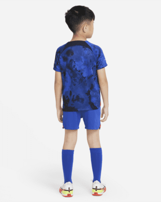 Nike USA 2022-23 Little Kid's Home Soccer Kit