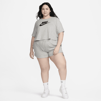 Nike Sportswear Essential Women's Cropped Logo T-Shirt (Plus Size)