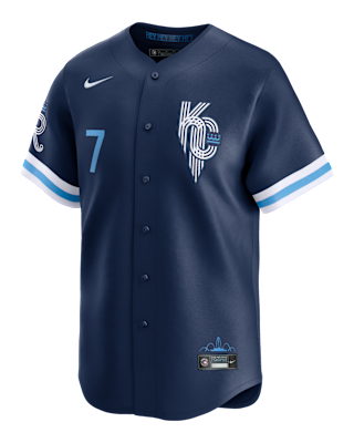 Мужские джерси Bobby Witt Jr. Kansas City Royals City Connect Nike Dri-FIT ADV MLB Limited Jersey