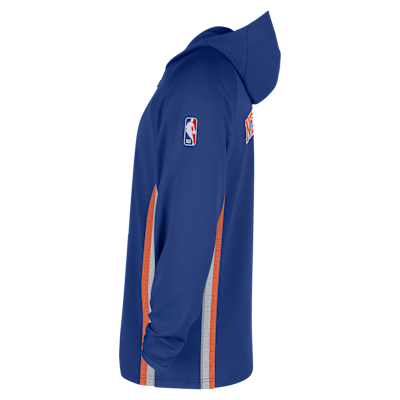 New York Knicks Zoned Men's Nike Dri-FIT NBA 1/4-Zip Hoodie