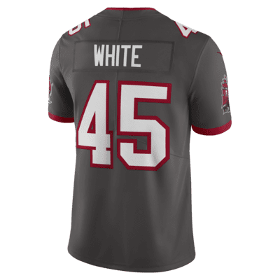 Men's Nike Devin White Pewter Tampa Bay Buccaneers Game Jersey