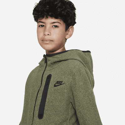 Nike Sportswear Tech Fleece Older Kids' (Boys') Winterized Full-Zip ...