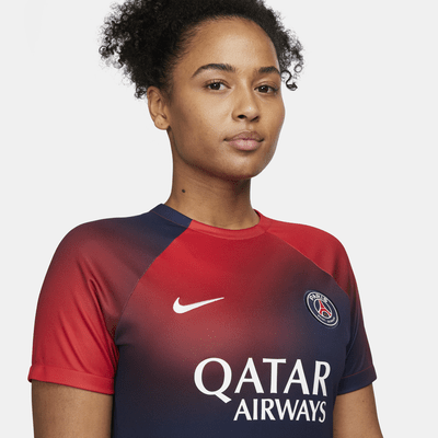 Paris Saint-Germain Academy Pro Women's Nike Dri-FIT Pre-Match Football ...