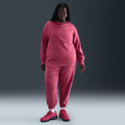 Nike Sportswear Phoenix Fleece Women's Oversized Crew-Neck Sweatshirt (Plus Size)