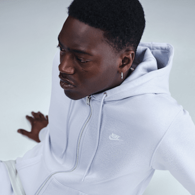 Nike Club Sudadera con capucha de tejido Fleece con cremallera completa - Hombre