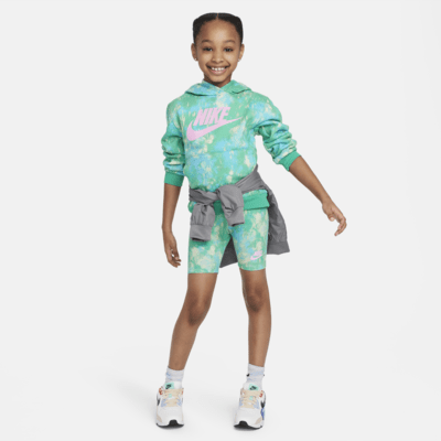 Shorts de ciclismo estampados para niños talla pequeña Nike Club