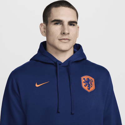 Felpa pullover da calcio con cappuccio Nike Olanda Club – Uomo