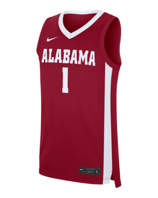 Мужские джерси Alabama Crimson Tide Replica Nike College Basketball Jersey для баскетбола