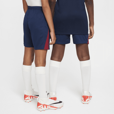 FC Barcelona 2024/25 Stadium Thuis Nike replicavoetbalshorts met Dri-FIT voor kids