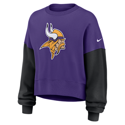 Minnesota Vikings Women's Nike NFL Pullover Crew