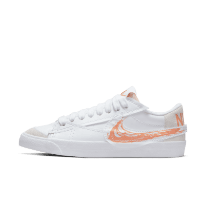 nike blazers pink and orange