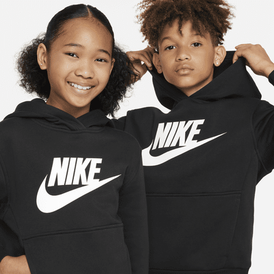 Sudadera con gorro para niños talla grande Nike Sportswear Club Fleece