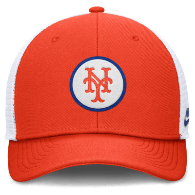 New York Mets Cooperstown Rise Men's Nike Dri-FIT MLB Trucker Adjustable Hat