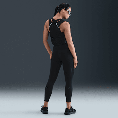 Nike Tempo Swoosh Run Leggings de 7/8 y talle alto de running - Mujer
