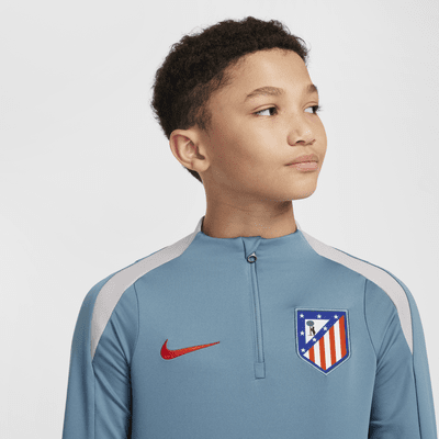 Maglia da calcio per allenamento Nike Dri-FIT Atlético de Madrid Strike - Ragazzo/a