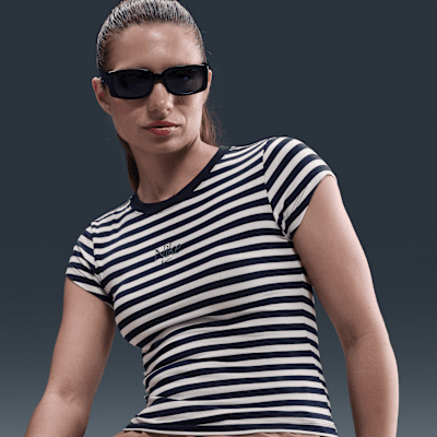 Nike Sportswear Women's Tight Striped T-Shirt